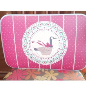 B of A Inc. Set of 4 Canadian Goose Double Sided Laminated Place Mats 1989 C